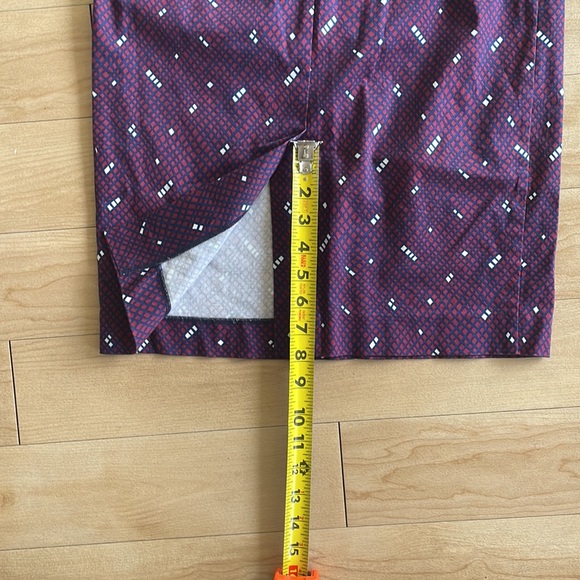 Gazel Italian brand dress size 40Eu, purple, navy and white - Picture 12 of 12